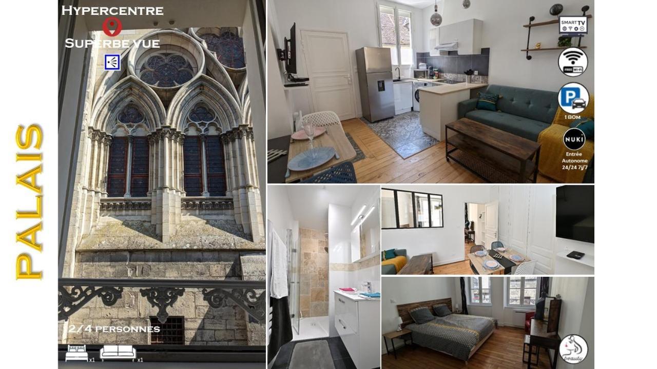 3 Appartements Premium Au Pied De La Cathedrale - Hypercentre Sens Bagian luar foto
