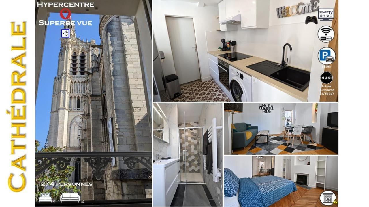 3 Appartements Premium Au Pied De La Cathedrale - Hypercentre Sens Bagian luar foto