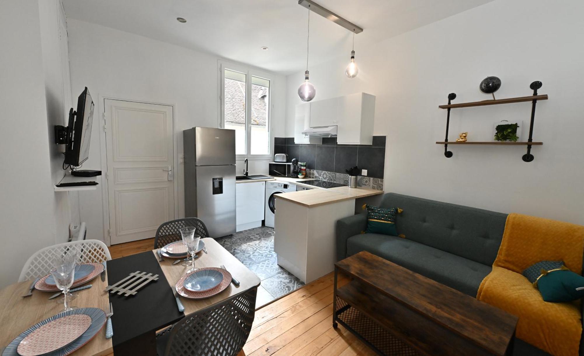 3 Appartements Premium Au Pied De La Cathedrale - Hypercentre Sens Bagian luar foto